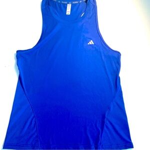 NWOT: Adidas training shirt small vibrant blue